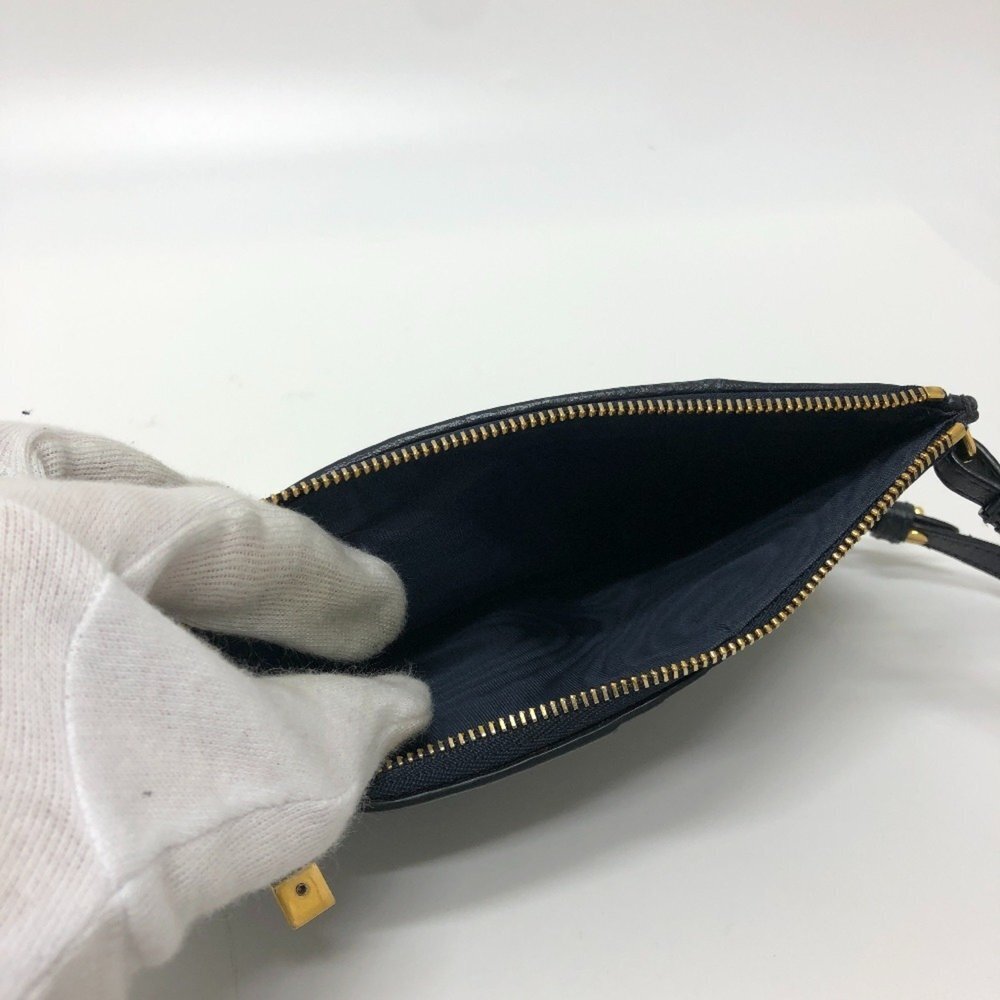 CHRISTIAN DIOR Blue Canvas Shoulder Bag - Picture 9 of 15